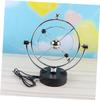 COSMEVIVI Indoor Perpetual Ball Ornament Tabletop Decor Electric Pendulum Globe Tellurion Physical Science Toy view 4