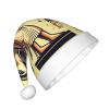 Augenstern Christmas Hat Ancient-Egypt-Egyptian-Pharaohs Xmas Hat Unisex Santa Hat view 2