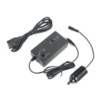 8mm 3W Coaxial Point LED Spotlight with Adjustable Brightness + 100V-240V Adapter for Camera Microscope Magnifier (10mm)