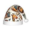 Augenstern Christmas Hat Lion-Monkey-Music-Party Xmas Hat Unisex Santa Hat view 1