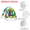 Augenstern Christmas Hat Easter-Rabbit-Eggs Xmas Hat Unisex Santa Hat view 4