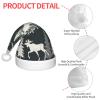 Augenstern Christmas Hat Moose-Trot-Pine-Trees Xmas Hat Unisex Santa Hat view 4