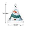 Augenstern Christmas Hat Christmas-Snowman-Gift Xmas Hat Unisex Santa Hat view 3
