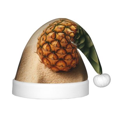 Augenstern Christmas Hat Tropical-Pineapple Xmas Hat Unisex Santa Hat