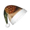 Augenstern Christmas Hat Tropical-Pineapple Xmas Hat Unisex Santa Hat view 2