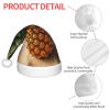 Augenstern Christmas Hat Tropical-Pineapple Xmas Hat Unisex Santa Hat view 4