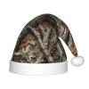 Augenstern Christmas Hat Camo-Leaves-Tree-Branches Xmas Hat Unisex Santa Hat view 1