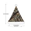 Augenstern Christmas Hat Camo-Leaves-Tree-Branches Xmas Hat Unisex Santa Hat view 3