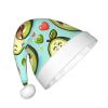Augenstern Christmas Hat Cute-Green-Avocado Xmas Hat Unisex Santa Hat view 2