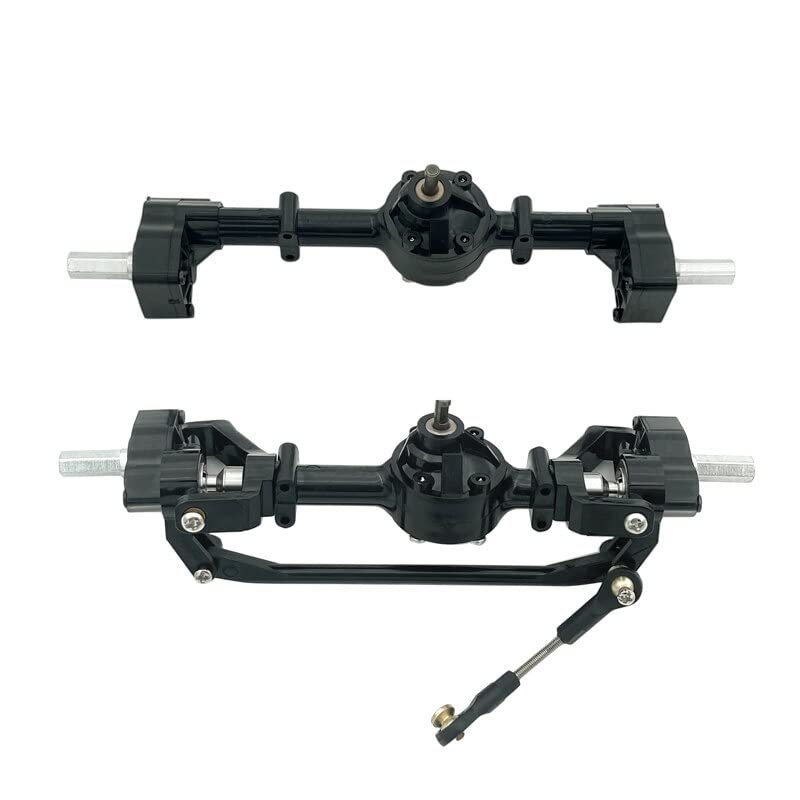 1 Pair of Portal Axle Assembly Front and Rear Axles for 1/16 for WPL B1 B14 B24 C14 C24 B16 RC Car Upgrade Accessories