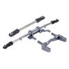 Clxdq-718 Aluminium SOA Servo Mount and Scale Hydraulic Steering Link for 1/10 RC Crawler FIMONDA ROCKJOCK SCX10 II Straight Axle Upgrade (Titanium) view 4