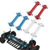 1 Set Remote Control Car Drive Shaft Dog Bone 1:10 Tracked Car Drive Shaft Upgrade Parts for Tamiya TT02/TT02D/TT02S/TT-02(4Pcs Red) view 2
