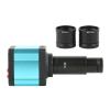 4K 2K 48MP 1080P 55MP HDMI USB Electronic Eyepiece Video Microscope Camera Mounting Size 23.2mm With Ring Adapters 30mm 30.5mm(13MP VGA HDMI) view 4