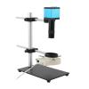 720p 14MP HDMI USB Microscope Camera Rotatable Boom Table Stand 18CM Working Distance for PCB Checking Repair Welding(HDMI USB) view 2
