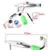 for HSP 85789 Aluminum Exhaust Pipe Set for 1/8 Scale Models RC Nitro Engine Parts Remote Control Cars Buggy Tuck view 2