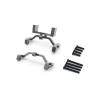 1Pcs Metal Trolley Base and Axle Up Servo Bracket Mount for MN D90 D91 MN99S for WPL C24 C14 C14K C24K RC Car Upgrade Accessories(Yellow) view 1
