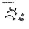 1Pcs Metal Trolley Base and Axle Up Servo Bracket Mount for MN D90 D91 MN99S for WPL C24 C14 C14K C24K RC Car Upgrade Accessories(Yellow) view 2
