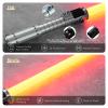 Upgraded XRGB 3.0 Motion Control Light Saber, Sensitive Smooth Swing Light Saber Supprot Heavy Dueling, Infinite Color Changing, 16 Sound Fonts, Metal Hilt Rechargeable view 3