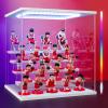 5 Tier Acrylic Display Stand for Funko Pop Figures, Clear Tiered Riser Shelf for Action Figures, Amiibo & Nendoroid, Sturdy Step Display Riser for Collectibles and Blind Box(12.6"x11.4"x13.3"inches) view 1