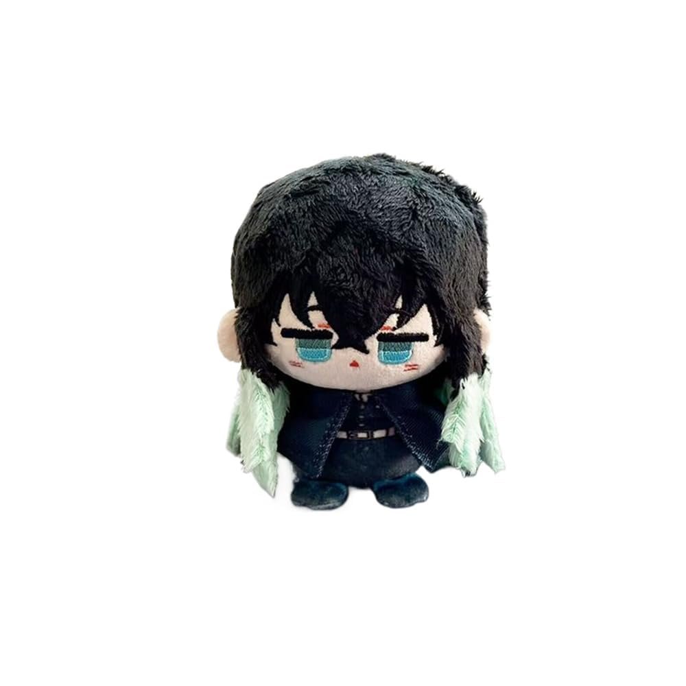 Anime Plush Keychain, 4" Cute Character Figure Plush Key Chain Bag Pendant for Fans Gifts
