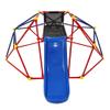 6FT Geometric Dome Climber with Slide, Outdoor Playset for Kids 3-8, Metal Climbing Frame with 330lbs Weight Capacity, Backyard Playground for Physical Activity, Agility, and Fun view 3