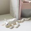 3D Printed Cat Toy - Vertical Pupils, Cute Animal Design Home Decor & Stress Relief Fidget Toy, Perfect 3D Cat Gifts (White) view 2