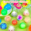 12 Pack 3.5" Easter Eggs Filled with Squishy Toys,12 Styles Stress Balls for Kids Boys Girls,Stress Relief Squeeze Fidget Toys for Easter Basket Essential Stuffers,Hunt Party Favors Gifts view 4