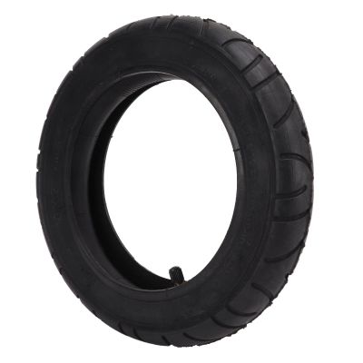 10x2.0 Rubber Tire and Inner Tube Set, Pneumatic Comfortable Riding Tire for Scooter Replace
