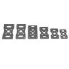 4PCS 3K Carbon Fiber Tube Clamp Motor Fixed Seat Mount Plate for 12mm 16mm 20mm 22mm 25mm 30mm Pipe DIY RC Multi-axis UAV(22mm) view 2
