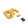 Blue/Red/Gold/Titanium/Purple 1/14 RC Car Adjustable Alloy Motor Mount Holder 1303 Parts for Wltoys 124019 144001 124018(Gold) view 1