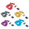 Blue/Red/Gold/Titanium/Purple 1/14 RC Car Adjustable Alloy Motor Mount Holder 1303 Parts for Wltoys 124019 144001 124018(Purple) view 3