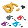 Blue/Red/Gold/Titanium/Purple 1/14 RC Car Adjustable Alloy Motor Mount Holder 1303 Parts for Wltoys 124019 144001 124018(Purple) view 4