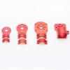 4PCS 12mm 16mm 18mm 25mm Carbon Tube Motor Seat Fixture Engine Mount Holder Support Bracket for RC Multi-axis UAV Drone Parts(25mm Black) view 4