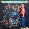 24 Pack Easter Sidewalk Chalk Easter Eggs Fillers Easter Basket Stuffers , Colorful Egg Chalk for Kids Toddler Gifts Party Favor Classroom Prize Supplies Hunt Chalkboard Outdoor Playground Drawing view 4