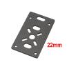 4PCS 3K Carbon Fiber Tube Clamp Motor Fixed Seat Mount Plate for 12mm 16mm 20mm 22mm 25mm 30mm Pipe DIY RC Multi-axis UAV(25mm) view 4