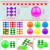 12 Pack Filled Easter Eggs with Snake Cubes Twist Puzzle Toys, Easter Basket Stuffers Fillers Gifts Stress Relief Fidget Toys for Teens Kids Basket Essential Egg Hunt Party Favor Classroom Reward view 3