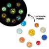 moses. Luminous Planet Marbles, Classic Game for Children, 9 Glow-in-the-Dark Glass Marbles in a Set, Glass Marbles Indoor & Outdoor Game, Gift for Children's Birthday, Easter, Advent Calendar view 2