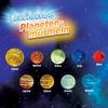 moses. Luminous Planet Marbles, Classic Game for Children, 9 Glow-in-the-Dark Glass Marbles in a Set, Glass Marbles Indoor & Outdoor Game, Gift for Children's Birthday, Easter, Advent Calendar view 3