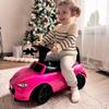Kids Push Car for Toddlers, Licensed Mazda Toddler Car, Ride on Toy with Horn, Music, Lights, Under Seat Storage- Pink view 2