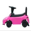 Kids Push Car for Toddlers, Licensed Mazda Toddler Car, Ride on Toy with Horn, Music, Lights, Under Seat Storage- Pink view 3