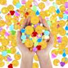 200 PCS Pirate Decorations Set, 1.38 in Pirate Gold Coins 0.79 in Plastic Gems, Fake Coins Plastic Coins Leprechaun Gold Coins, Pirate Theme Party Supplies Pirate Treasure Game Hunt Party Favors view 3