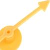 2Pcs Spinner Game Engaging Board Arrow Set Home and School Party Spinners Plastic Craft with Suction Cup Board Games Accessories (Yellow) view 2