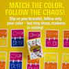 QUOKKA Fast-Paced Challenge with Chickens, Color Bracelets & 100 Cards  Outrageous Group Game for Game Night, House Parties & Grown-Up Chaos  A New Take on a Classic Floor Games view 4