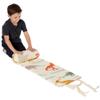 ROLLEE POLLEE Northwest Nap Sac Roll-Up Toddler Blanket with Attached Pillow Soft Fleece Preschool Nap Mat for Daycare or Travel Machine Washable Dino Roll Call view 3