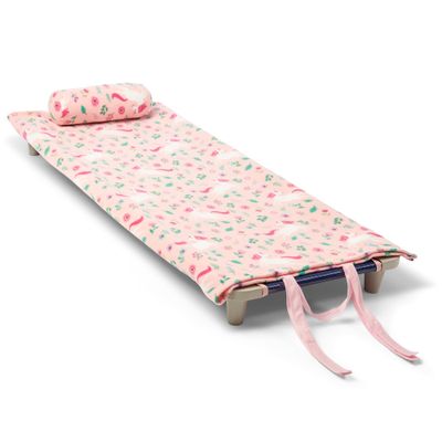 ROLLEE POLLEE Northwest Nap Sac Roll-Up Toddler Blanket with Attached Pillow Soft Fleece Preschool Nap Mat for Daycare or Travel Machine Washable Unicorn Garden