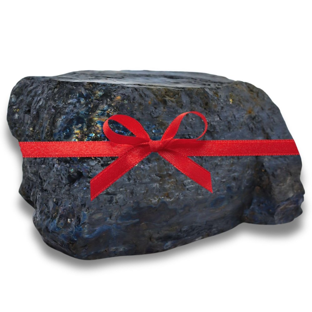 12lb Gigantic Lump of Coal  for Exceptionally Naughty People - Gift for Perpetual Pot Stirrers - Christmas Coal, Coal Holiday Joke for Christmas Parties, Secret Santa, White Elephant