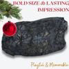 8lb Huge Lump of Coal  for Very Naughty People - Funny for Difficult People - Christmas Coal, Coal Holiday Joke for Christmas Parties, Secret Santa, White Elephant view 4