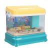 Artificial Aquarium, Plastic Aquarium Fishing Toy, Electric Fish Toys, Artificial Electric Aquarium Toy with Music and Lights Baby Aquarium Toy Fish Lamp for Parent Kid view 3
