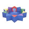 ECR4Kids SoftZone Wall of Mirrors, Activity Center, Assorted, 3-Piece view 1