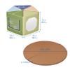 ECR4Kids SoftZone Wall of Mirrors Activity Center and Play Mat, Sensory Toy, Earthtone, 3-Piece view 3